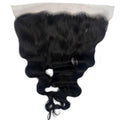 Jet Black Body Wave 13x6 HD Frontal