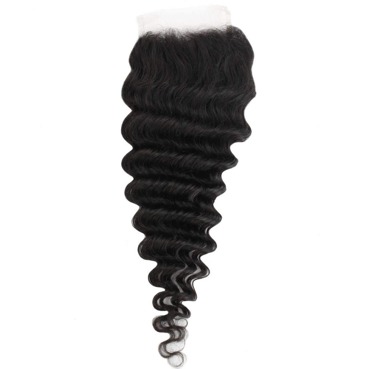 Deep Wave 4x4 Transparent Closure