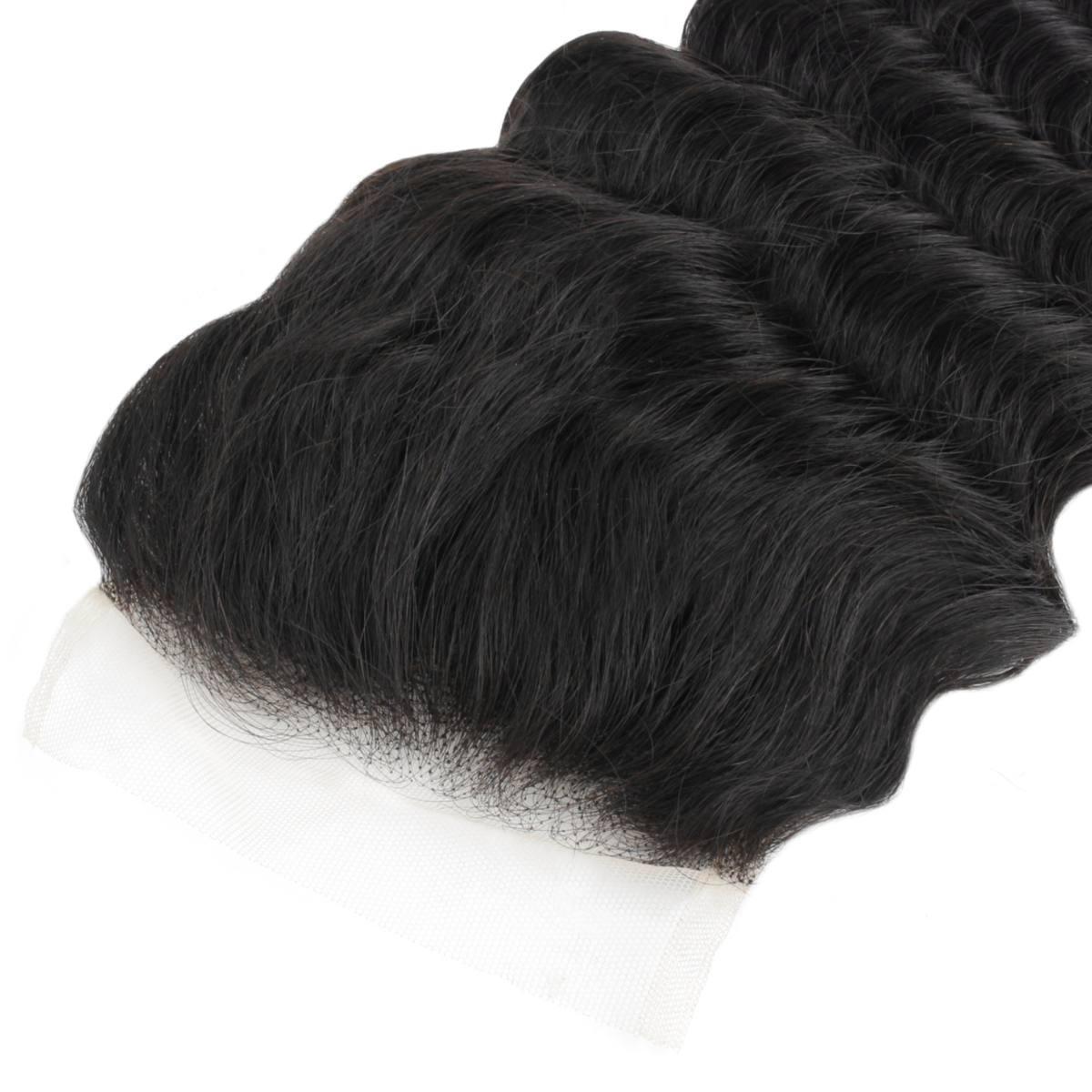 Deep Wave 4x4 Transparent Closure