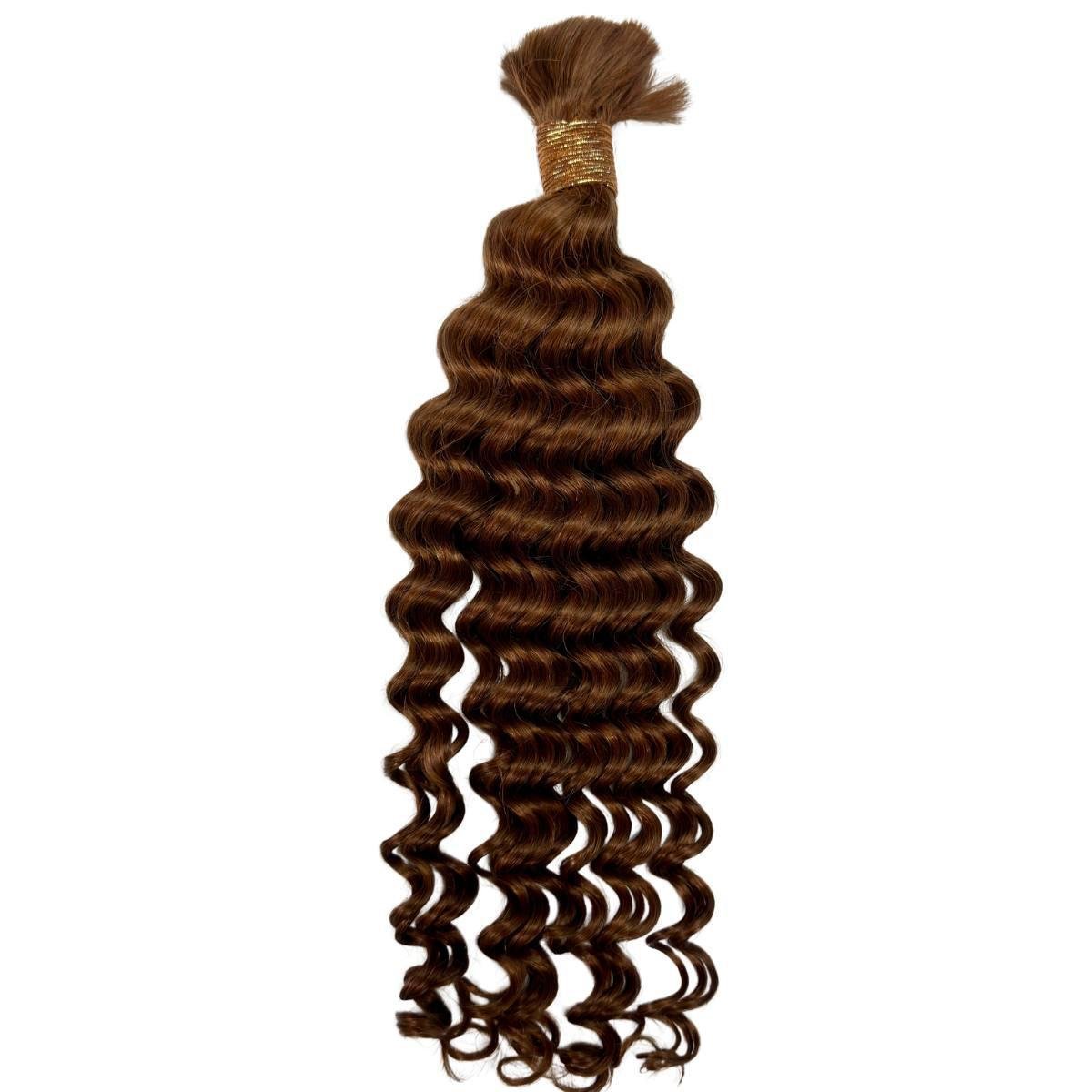 Auburn Deep Wave Bulk Braiding Hair