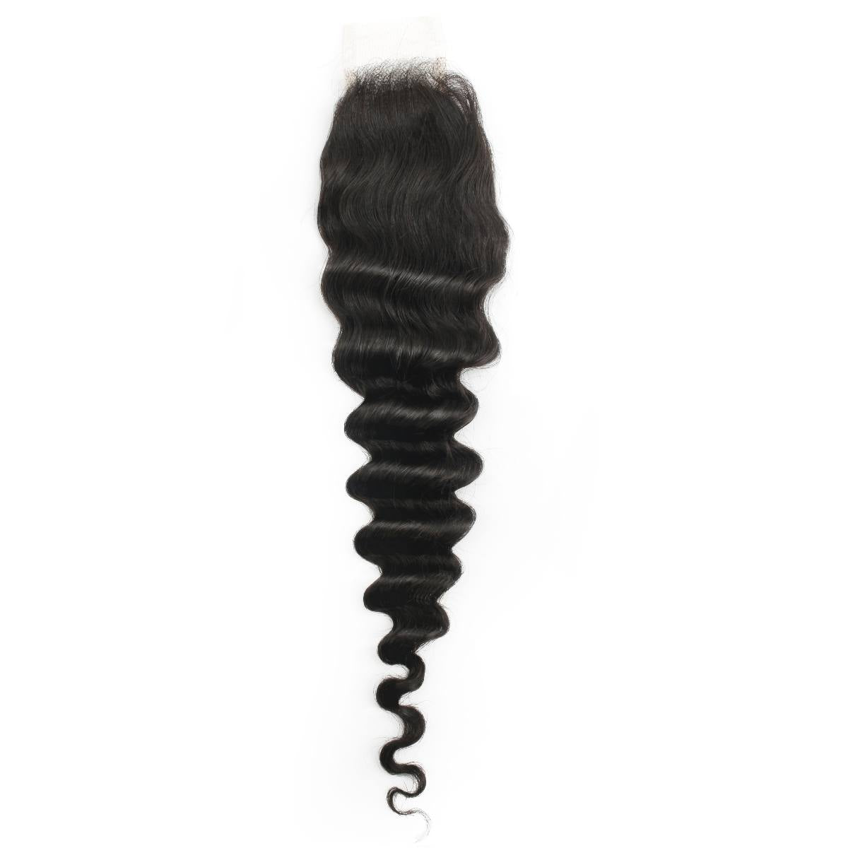 Brazilian Deep Wave 2x6 Transparent Closure