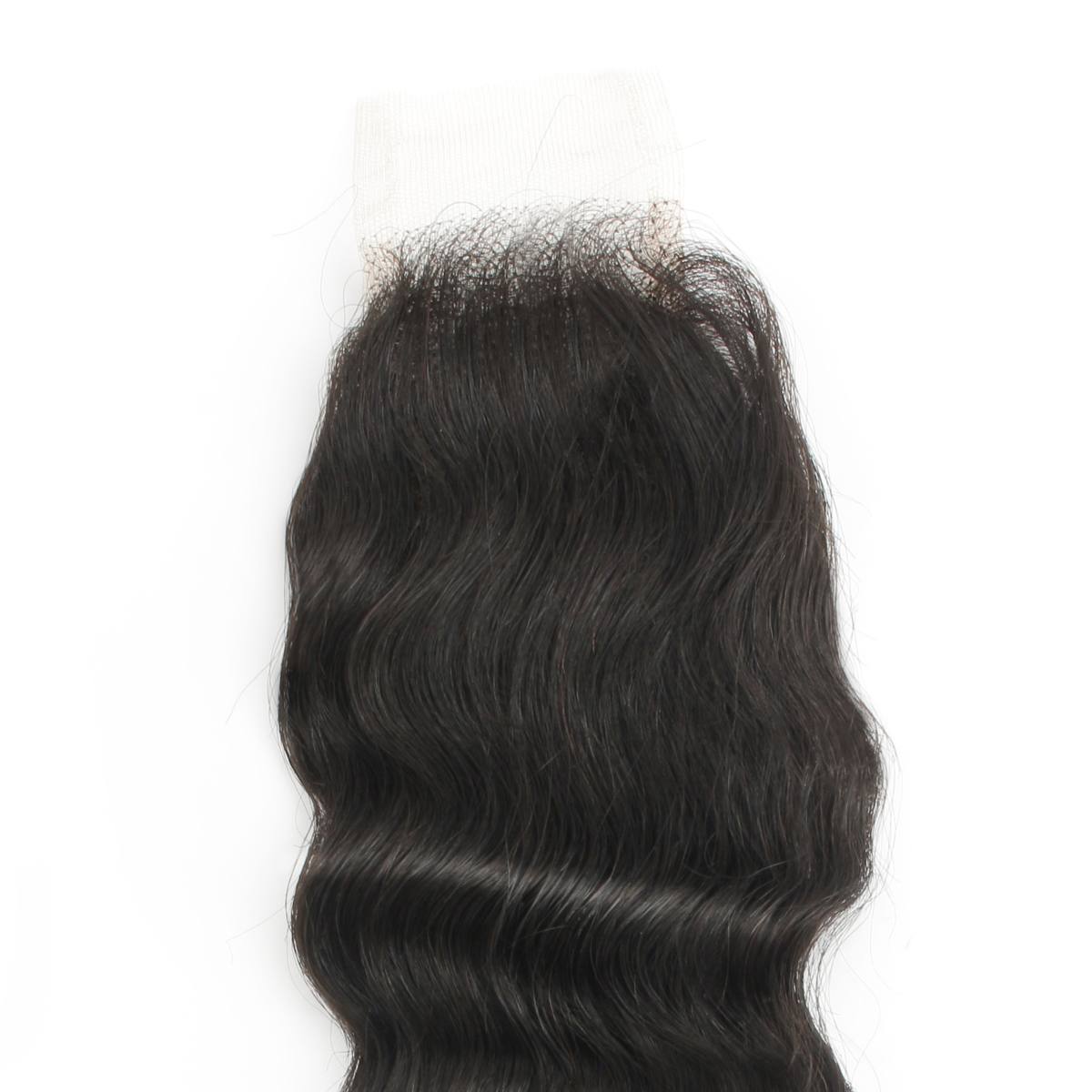 Brazilian Deep Wave 2x6 Transparent Closure