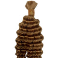 Honey Blonde Deep Wave Bulk Braiding Hair
