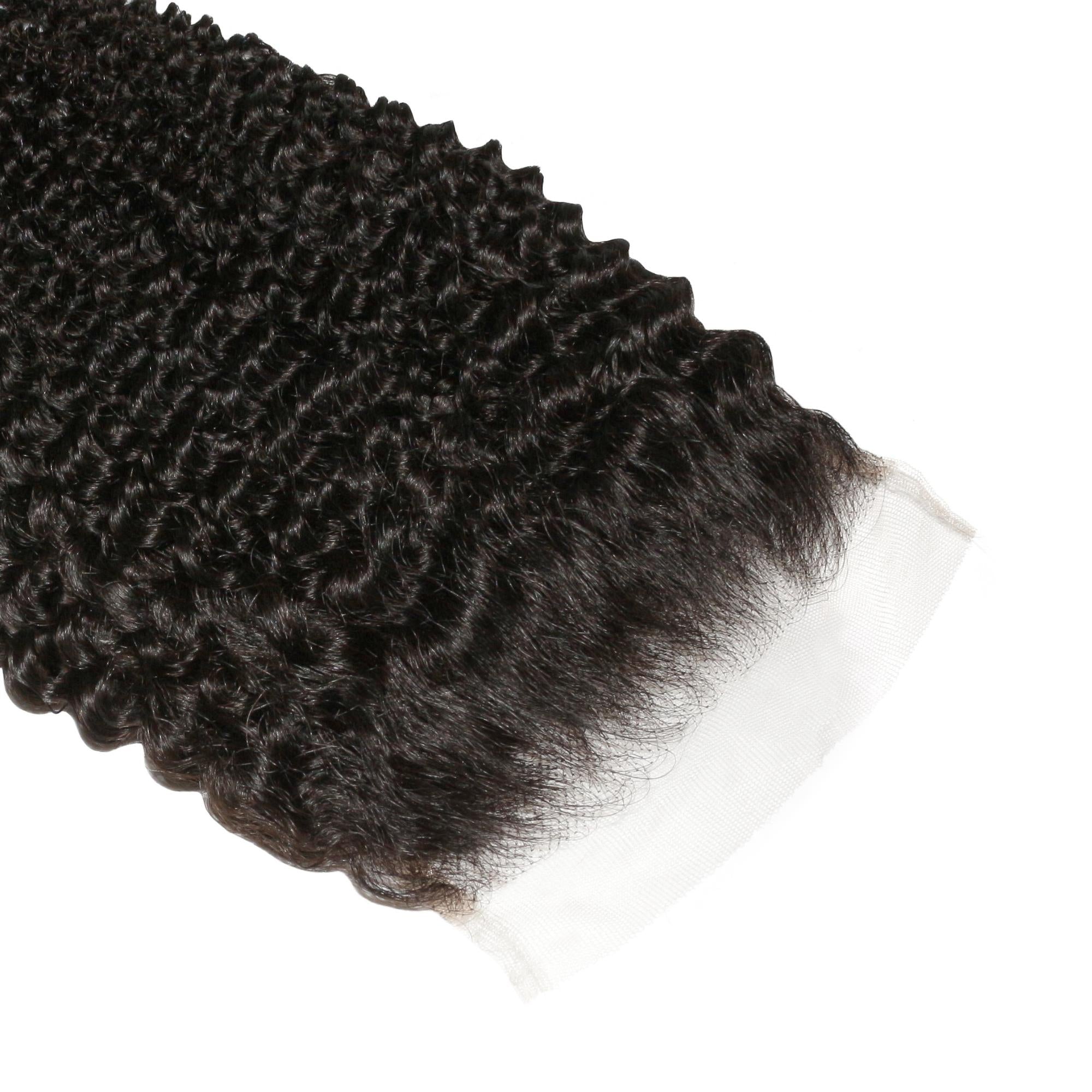 Brazilian Jerry Curl 6x6 HD Lace Closure