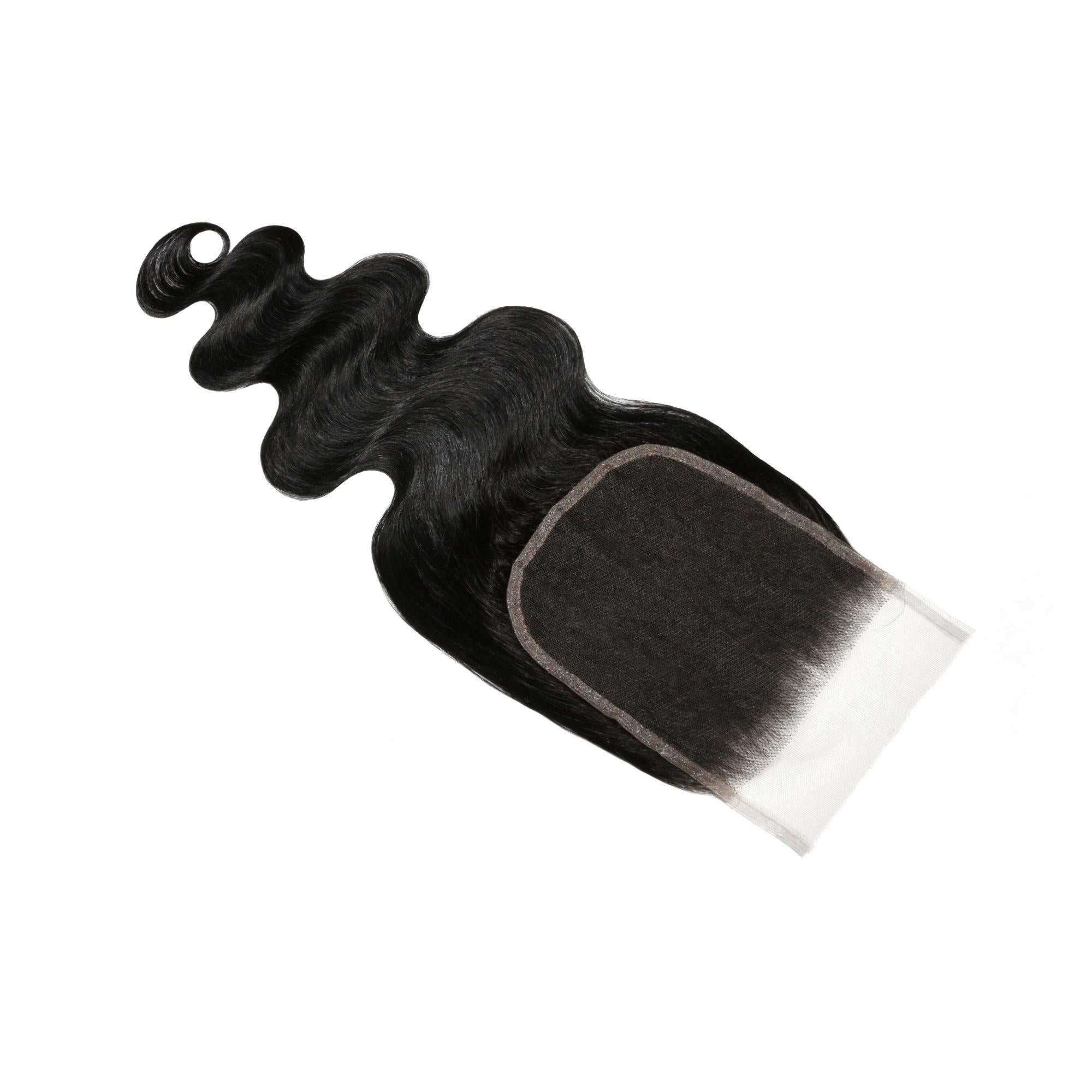 Jet Black Body Wave 5x5 HD Closure