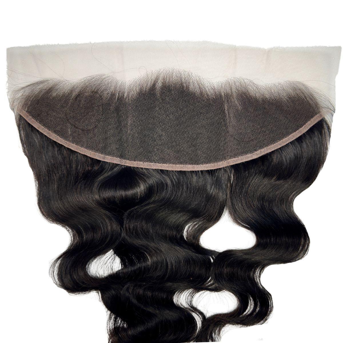 Jet Black Body Wave 13x4 HD Frontal