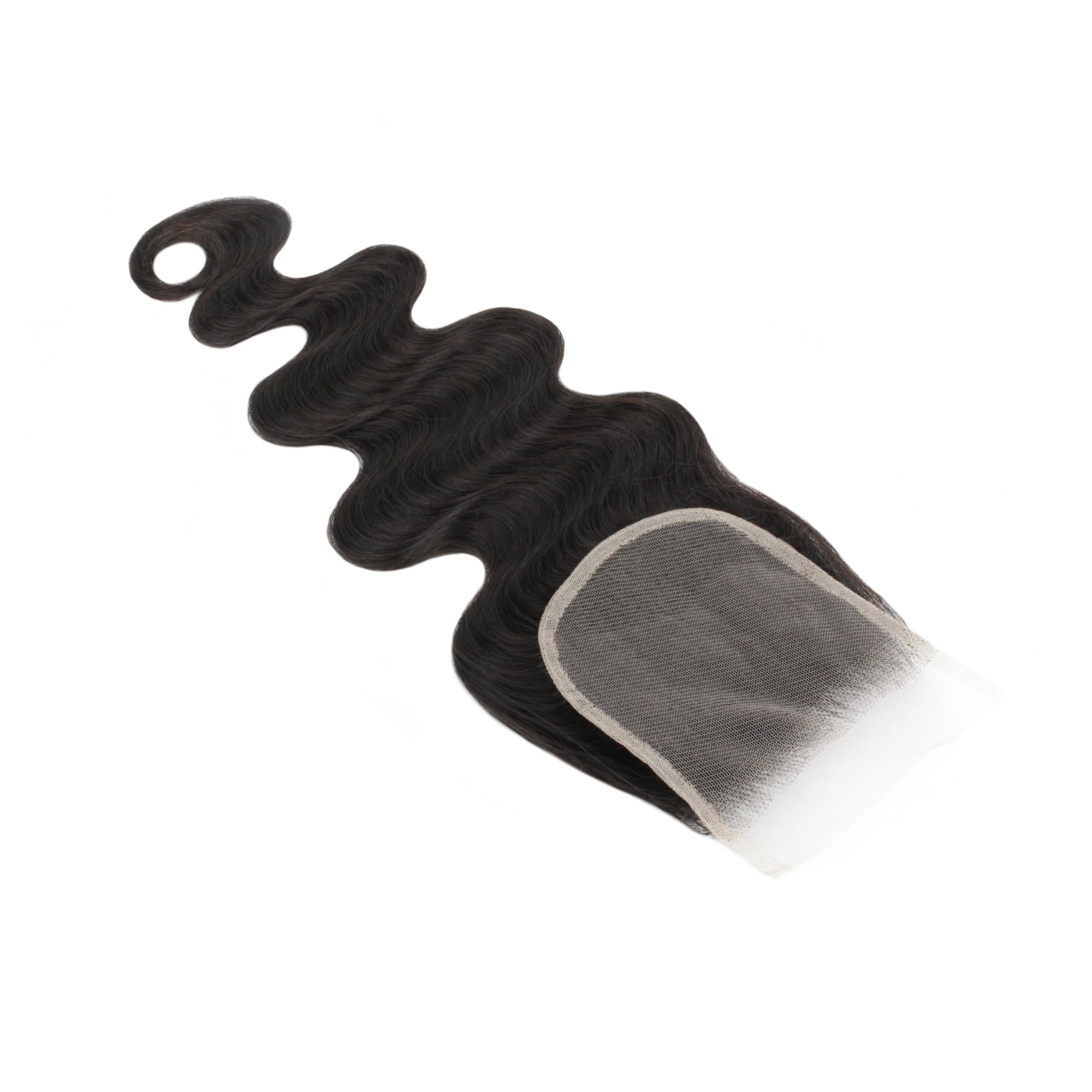 Malaysian Body Wave 4x4 Transparent Closure
