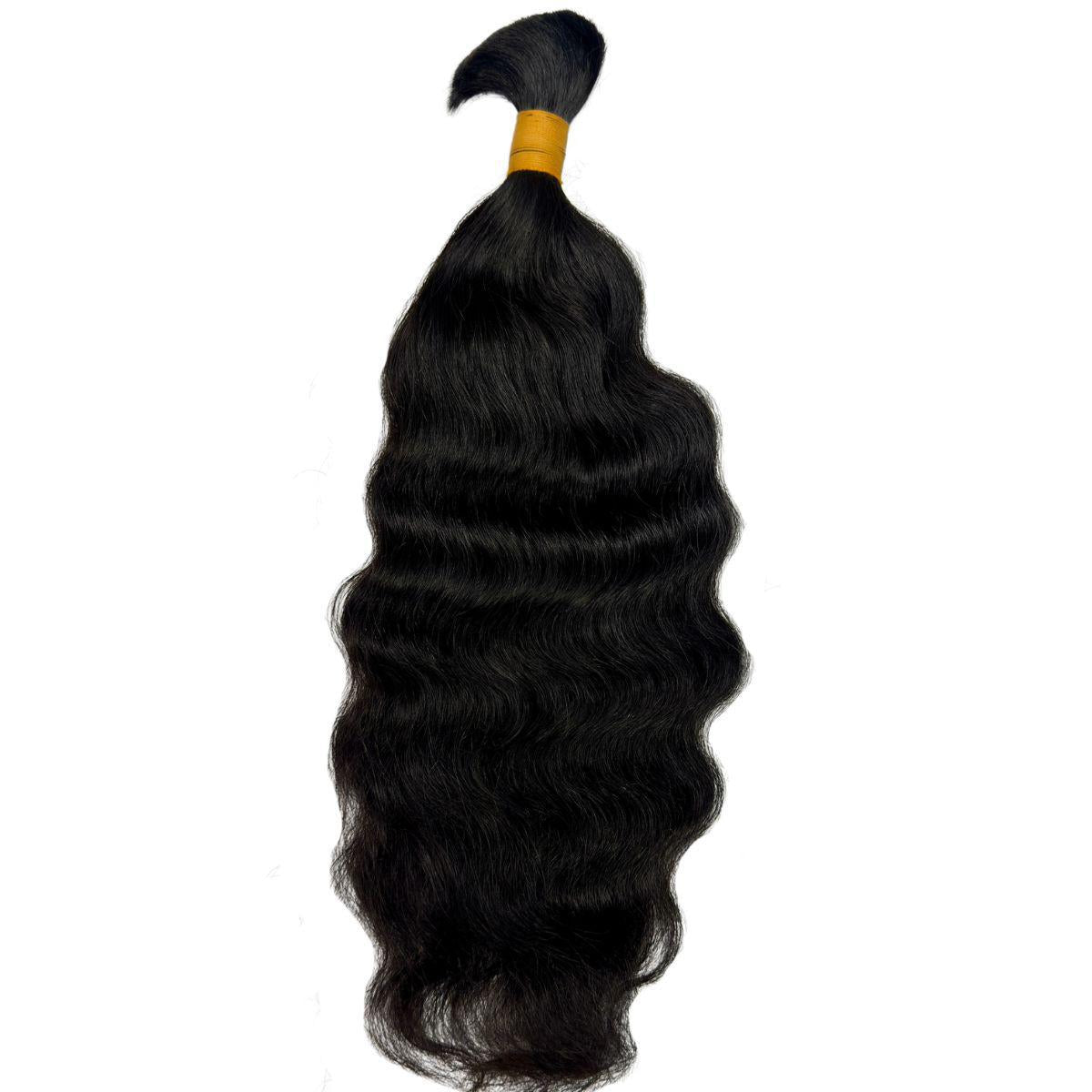 Raw Indian Curly Bulk Braiding Hair