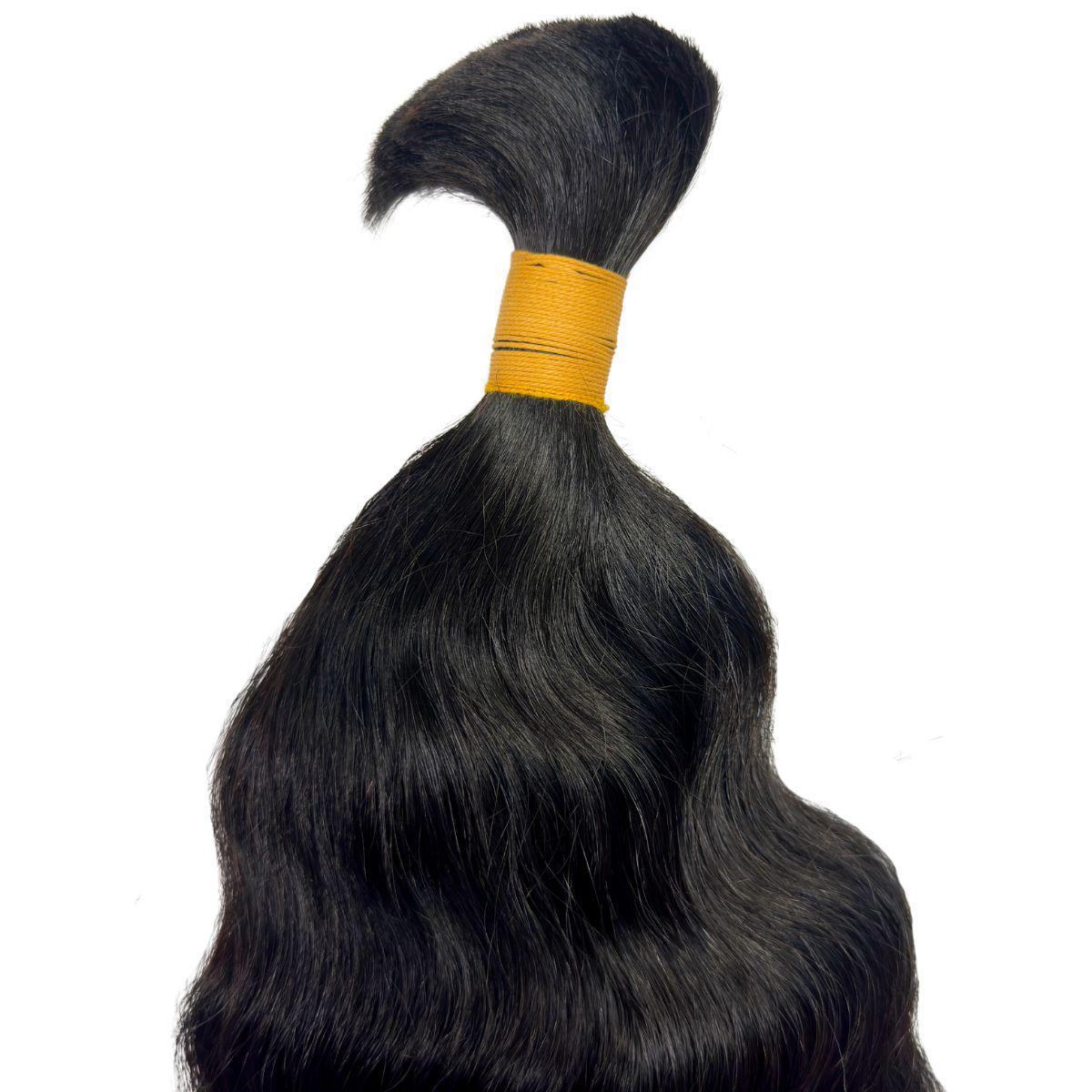 Raw Indian Curly Bulk Braiding Hair