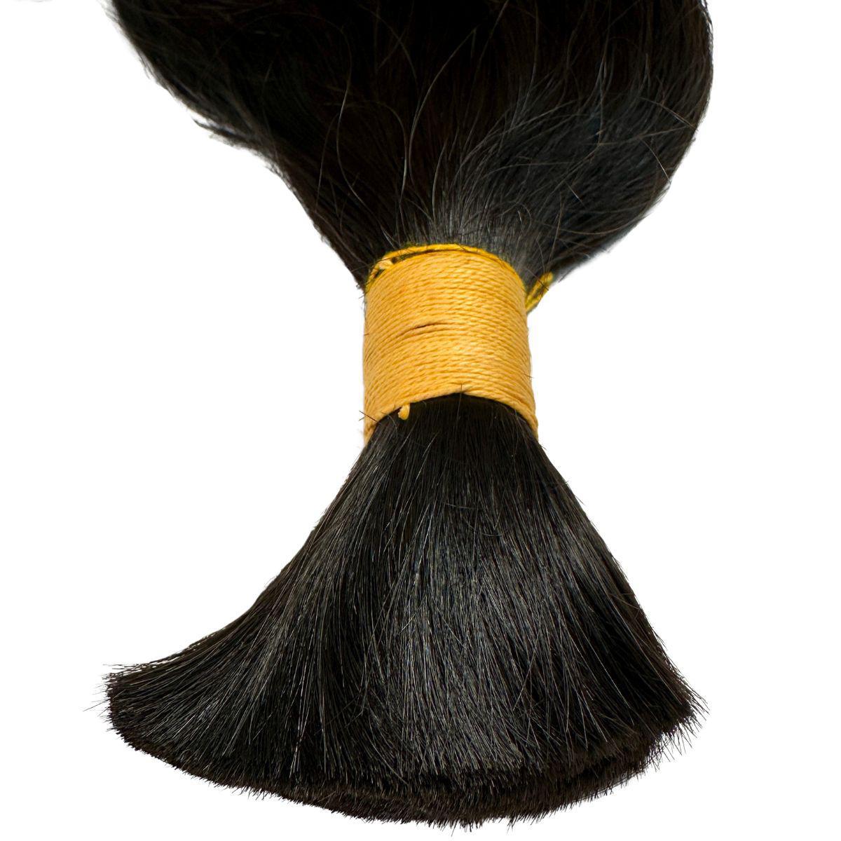 Raw Indian Wavy Bulk Braiding Hair