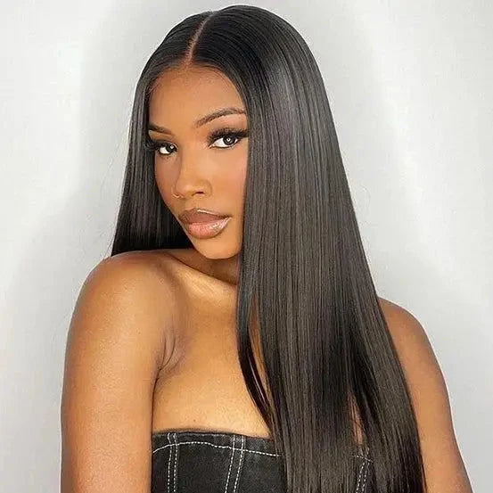 13x6 HD Lace Frontal Bone Straight Wig