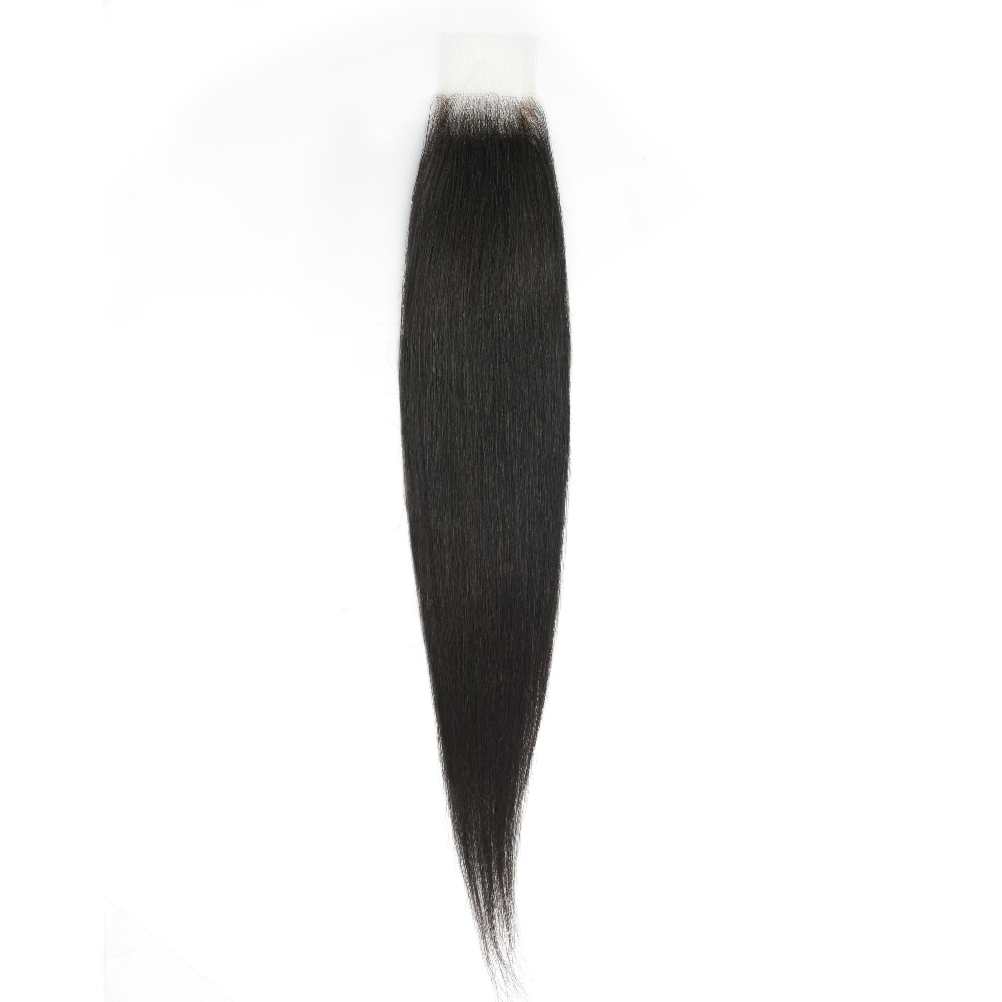 Yaki Straight 2x6 Transparent Closure