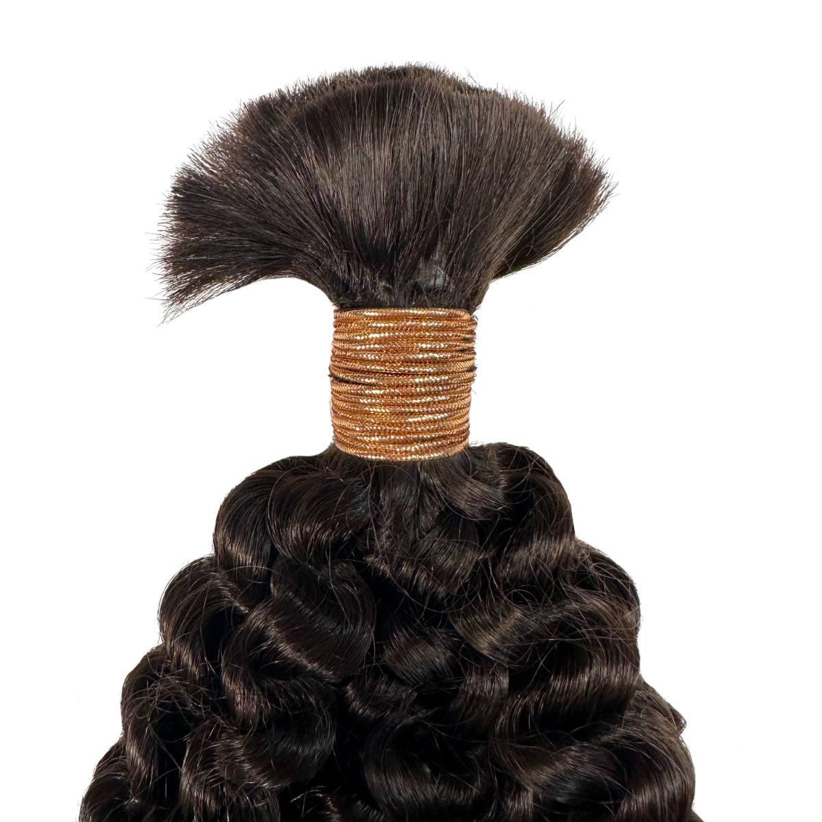 Kinky Curly Bulk Braiding Hair
