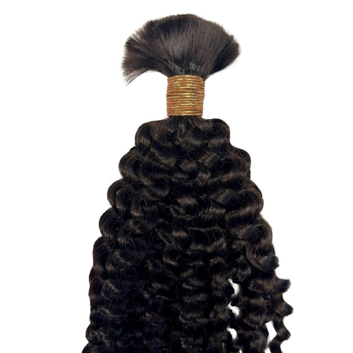 Kinky Curly Bulk Braiding Hair