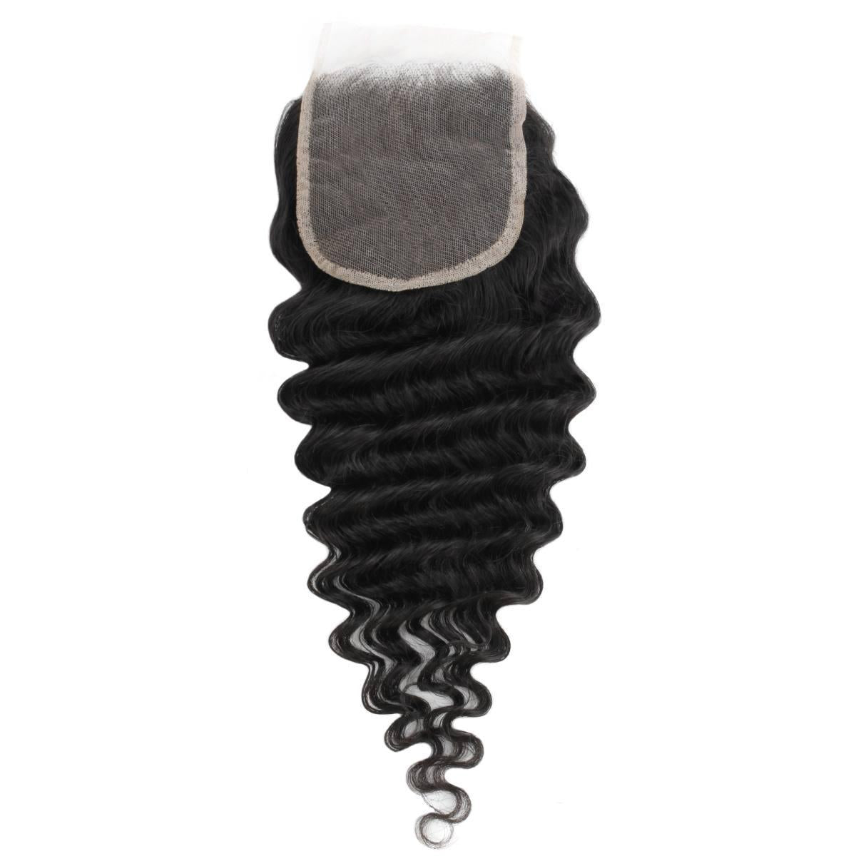 Deep Wave 4x4 Transparent Closure